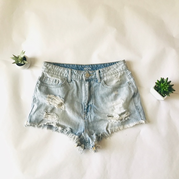 Urban Outfitters Pants - BDG | Super Highrise Cheeky Denim Shorts